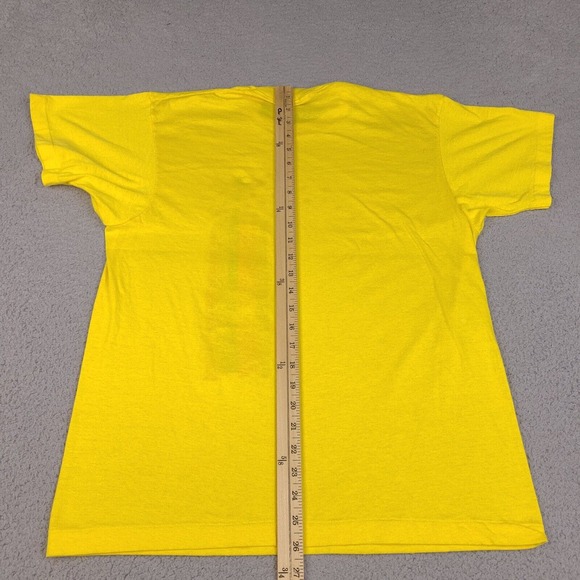 Vintage 1987 United Way T-Shirt Adult XL Yellow Single Stitch Made USA B2 - Picture 12 of 13